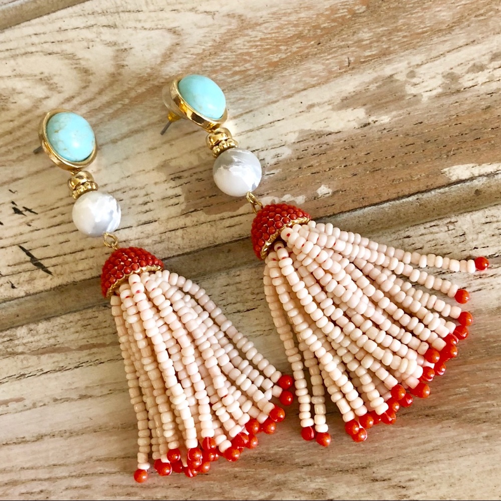 Bauble Bar Earrings w dust bag.